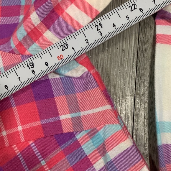 Talbot’s FLANNEL MODERN CLASSIC PLAID SHIRT. NWT SIZE M - Picture 10 of 10